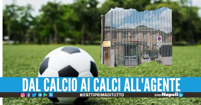 Scoppia la rissa tra detenuti durante la partita, caos a Salerno