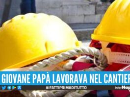 Afragola prega per Mimmo, l'operaio caduto dall'impalcatura a Napoli