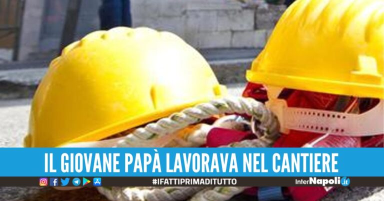 Afragola prega per Mimmo, l'operaio caduto dall'impalcatura a Napoli