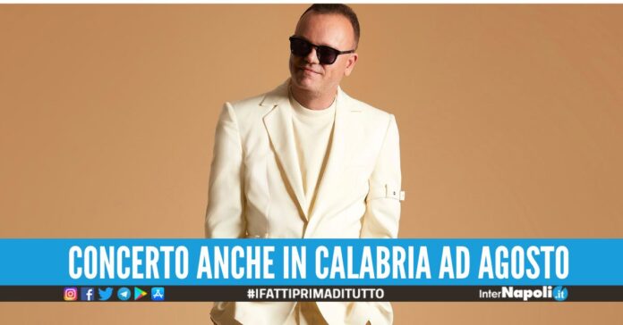 Nuove date per il concerto di Gigi D'Alessia, scelte Ischia e Caserta