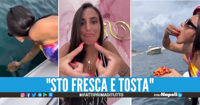 Fresella bagnata a mare, bufera sulla tiktoker napoletana: 