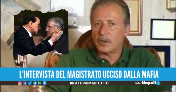 Quando Borsellino parlò del legame tra Berlusconi, Mangano e Dell'Utri