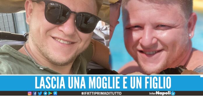 Dramma a Giugliano, addio al giovane papà Camillo