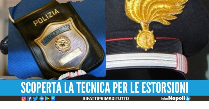 Si finge maresciallo e commissario in 4 truffe, beccato giovane di Napoli