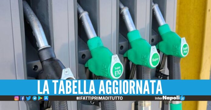 Sale il prezzo della benzina nel weekend, superati i 2 euro al litro
