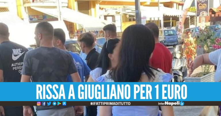 Voleva il resto della ricarica telefonica, rissa a Giugliano per un euro