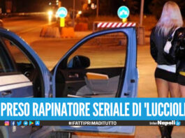 Dalla provincia di Napoli al Casertano per rapinare le prostitute, arrestato