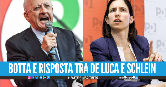 De Luca-Schlein, è guerra nel Pd botta e risposta su armocromista e terzo mandato in Campania