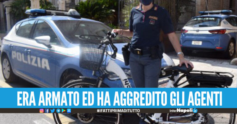“Evade da Torino e ritorna a Napoli”, arrestato in sella alla bici elettrica