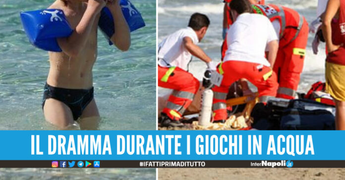 Foto di repertorio, salvataggio mare