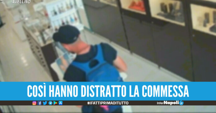 Furto gioielleria Avellino