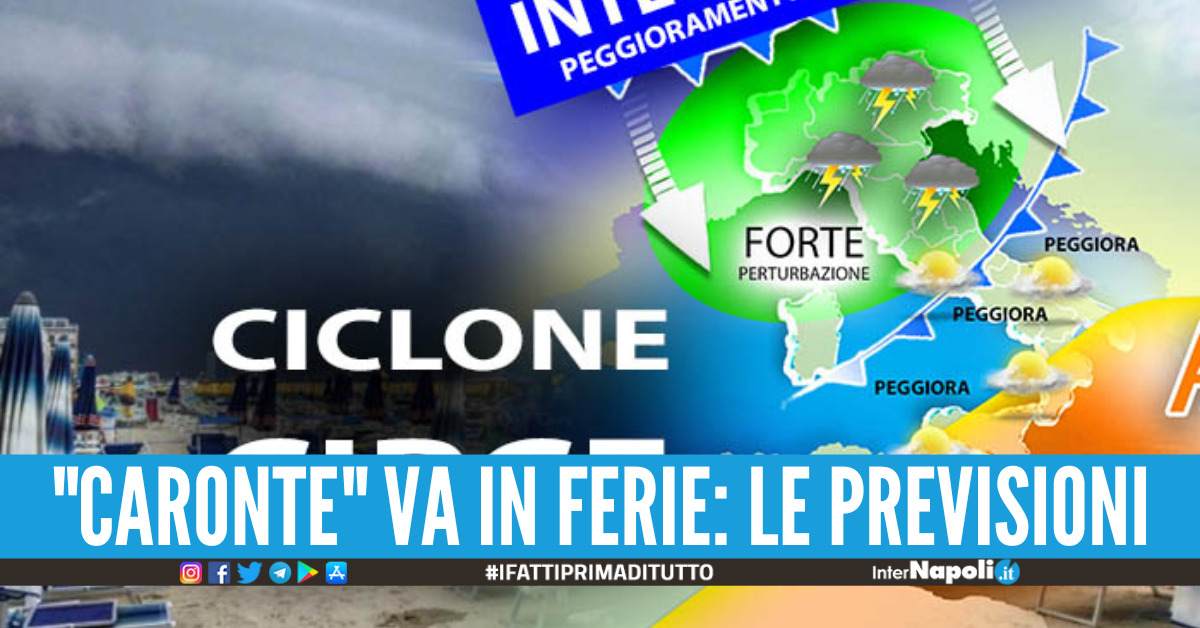 Il Ciclone Circe Porta Una Ventata D'autunno, Temporali E Temperature ...