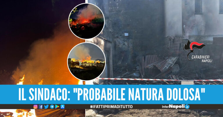 Incendio vicino al noto ristorante a Monte di Procida, danni anche alla pasticceria