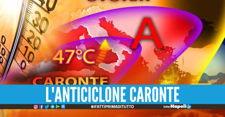Storica tempesta di caldo africano sull’Italia, temperature oltre i 45 gradi con l’hot storm