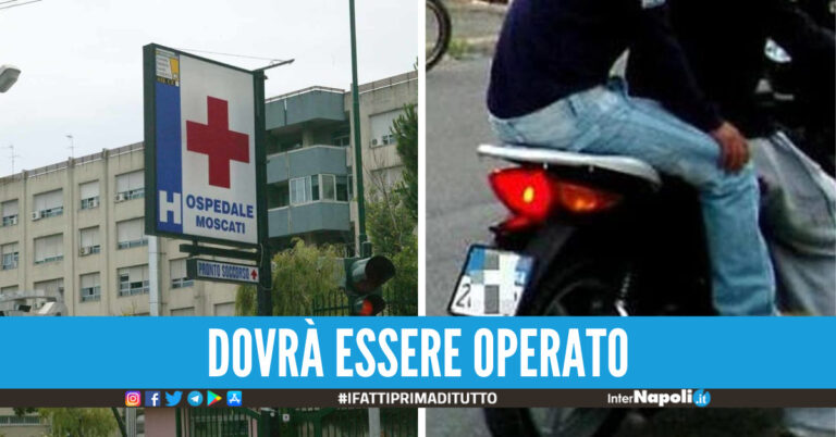 Sant’Antimo, 37enne sparato mentre è in scooter: portato in ospedale da un passante