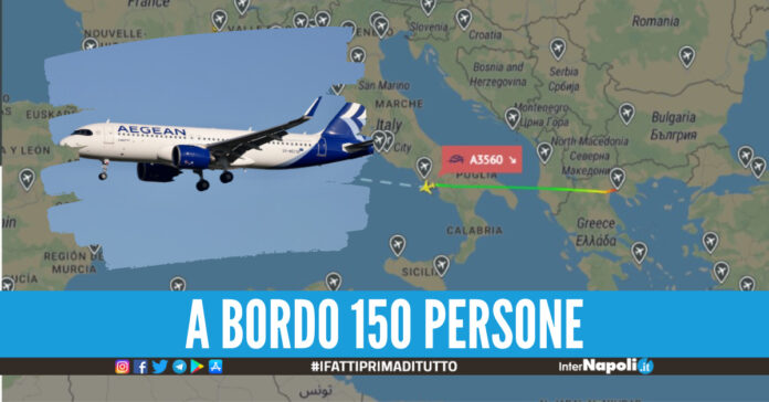 Rotta aereo Aegan