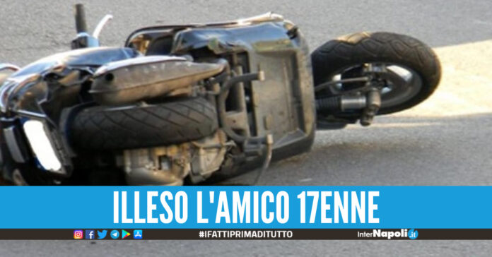 Scooter incidente, foto di repertorio