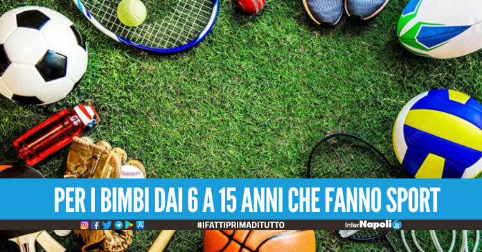 Voucher Sportivo in Campania, 400 euro per ogni figlio requisiti per avere il beneficio