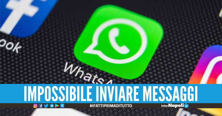 WhatsApp down, l’app di messaggistica non funziona: cosa sta succedendo