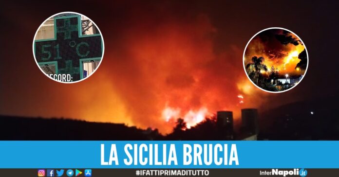 (Video). Catastrofe in Sicilia, da Palermo a Catania: regione devastata dagli incendi