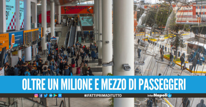 Aeroporto di Capodichino, record di presenze a luglio 2023 è il numero più alto della storia