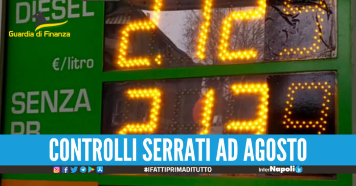 Carburante, foto GdF