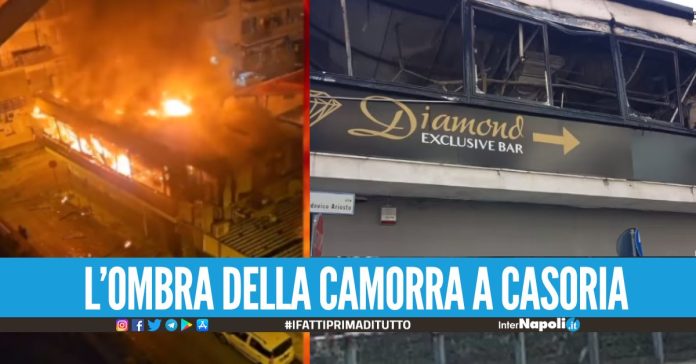 Casoria, rogo distrugge una nota sala di eventi ipotesi atto intimidatorio