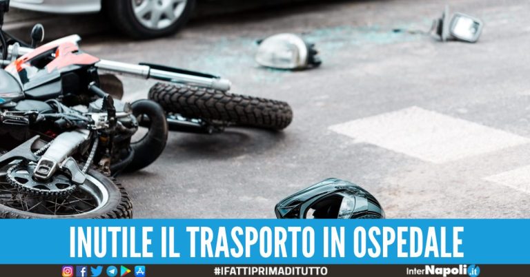 incidente auto moto comiziano