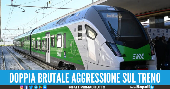 aggressione sul treno piedimonte napoli