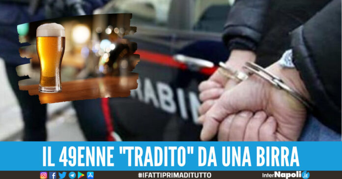 evade dai domiciliari birra