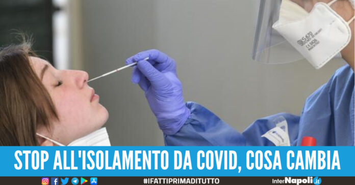 stop isolamento covid