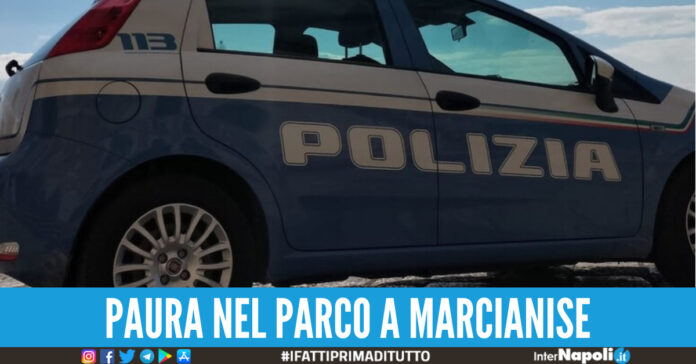 donna crisi respiratoria marcianise