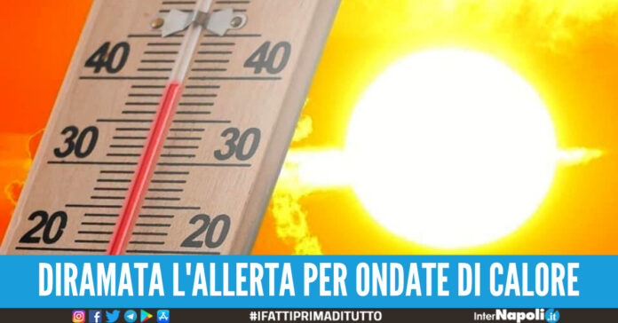 allerta caldo campania