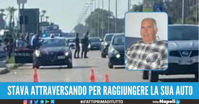anziano travolto e ucciso domiziana