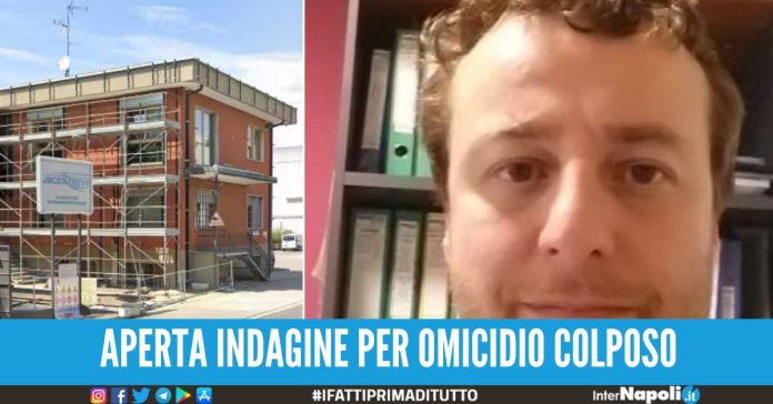 Paolo Tamburini, un ingegnere 50enne, muore sul lavoro dopo essere stato risucchiato da un ventilatore.