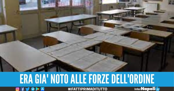 furto scuola san giorgio a cremano
