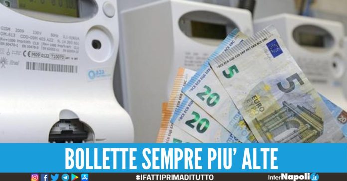 Dall'aumento dell'energia elettrica e del gas scaturisce il rincaro delle bollette.