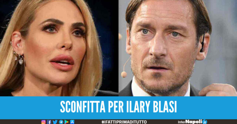 Ilary Blasi perde la battaglia legale sui Rolex contro Totti: “Non sono doni coniugali”