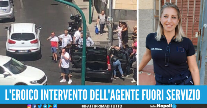 INCIDENTE TORRE DEL GRECO AGENTE ANNA PALOMBA