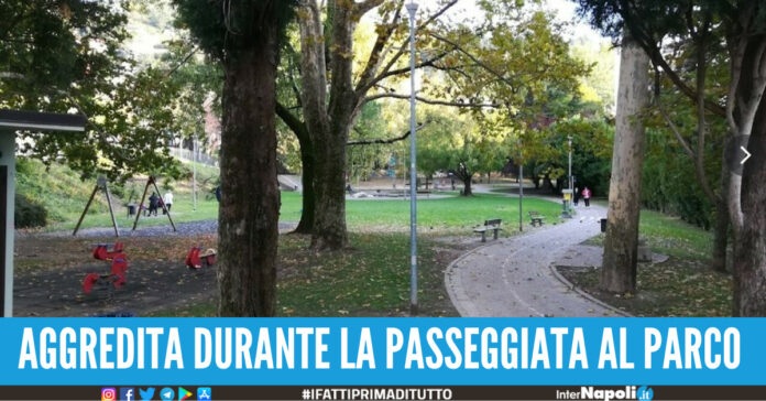 aggressione al parco rovereto