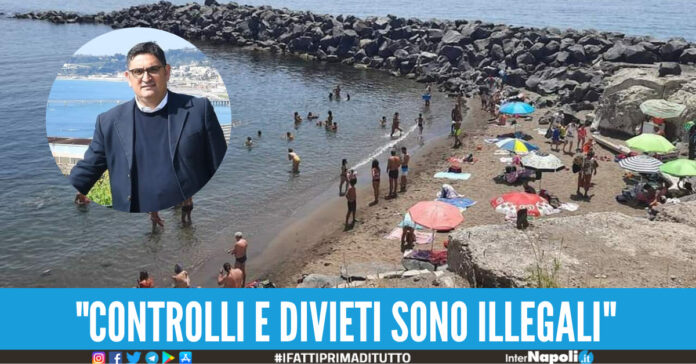 cibi e bevande spiaggia diffida pozzuoli