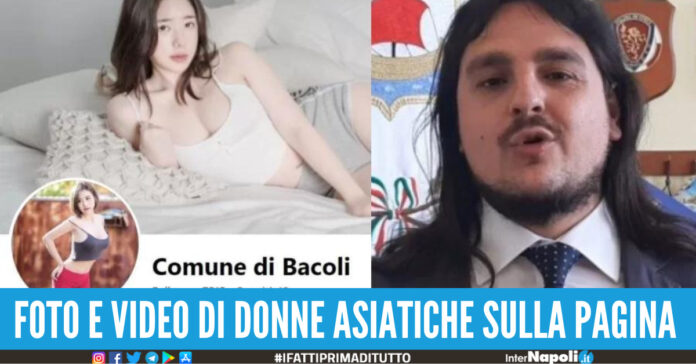 hackerata pagina facebook comune di bacoli