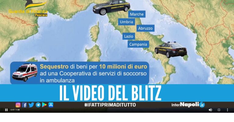 Appalti sospetti in Campania, sequestro milionario contro la cooperativa di ambulanze