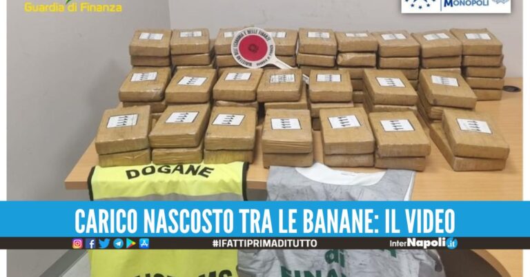 Narcotraffico dal Sudamerica all'Italia, sequestrati 154 kg di cocaina