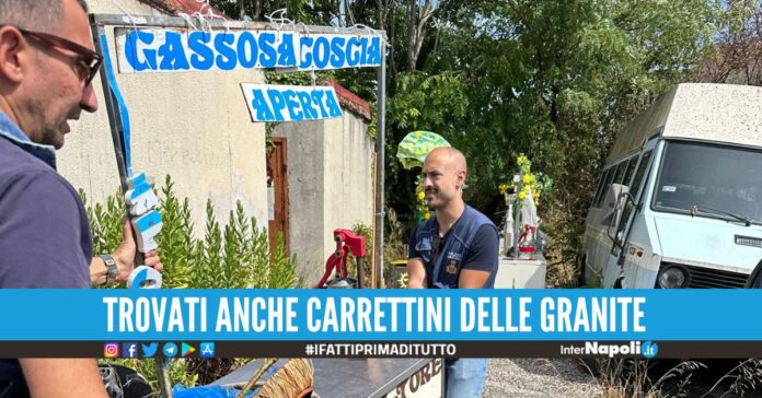 Sequestrato un carrettino delle gassose 'a coscie aperte' a Napoli