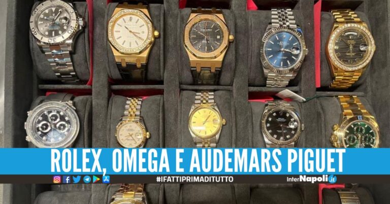 Sequestrati 28 orologi di lusso al Compra-oro, colpo da 750mila euro