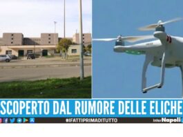 Drone in volo sul carcere di Santa Maria, trasportava telefoni e droga