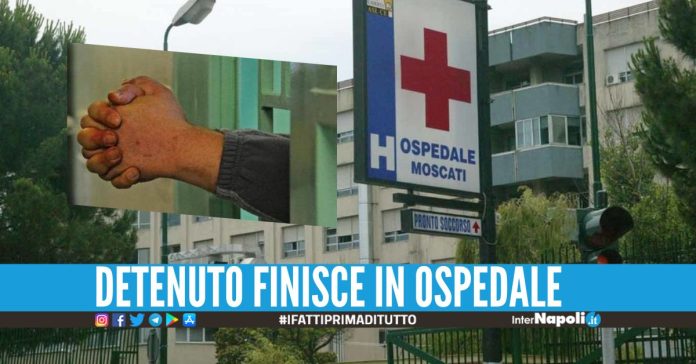 Ingoia 30 grammi di hashish prima di tornare nel carcere di Aversa