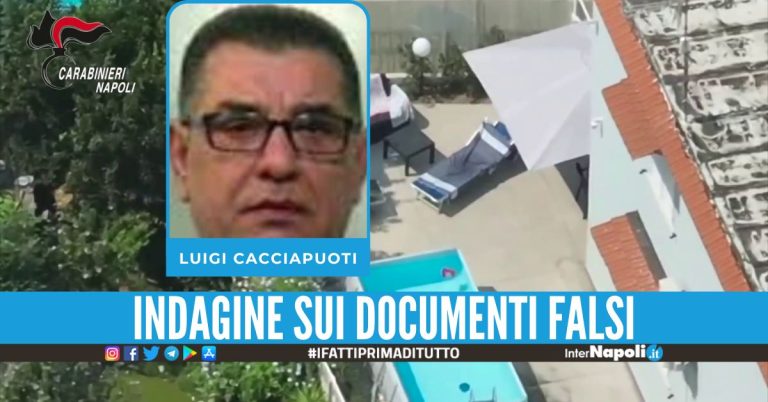"Mi chiamo Domenico Ciccarelli", la falsa identità del boss di Villaricca Luigi Cacciapuoti