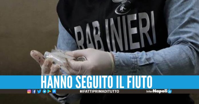 Forte l'odore d'erba ad Aversa, 27enne arrestato nel palazzo